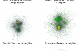 مقایسه Gephi با Cytoscape
