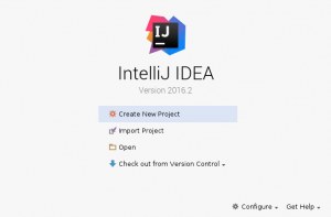 پروژه جدید با IntelliJ IDEA را آغاز کنید یا یک پروژه قدیمی را با آن باز کنید