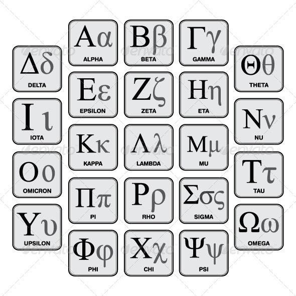 علائم و حروف و نمادهای ریاضی و آمار همراه با تلفظ و کاربرد (علائم لاتین و یونانی)